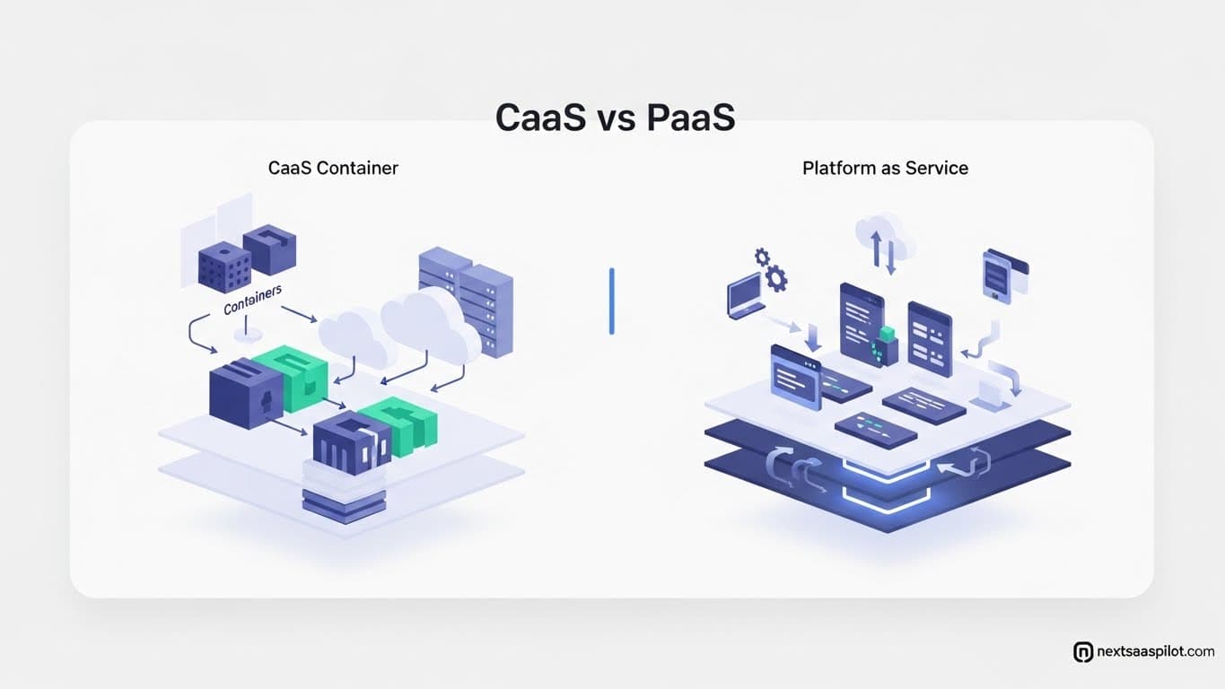 CaaS vs PaaS in SaaS Architecture: Key Differences Explained