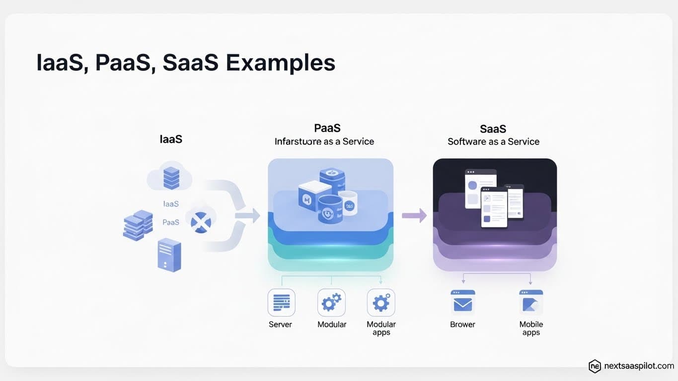 IaaS PaaS y SaaS Ejemplos: Cloud Models Explained