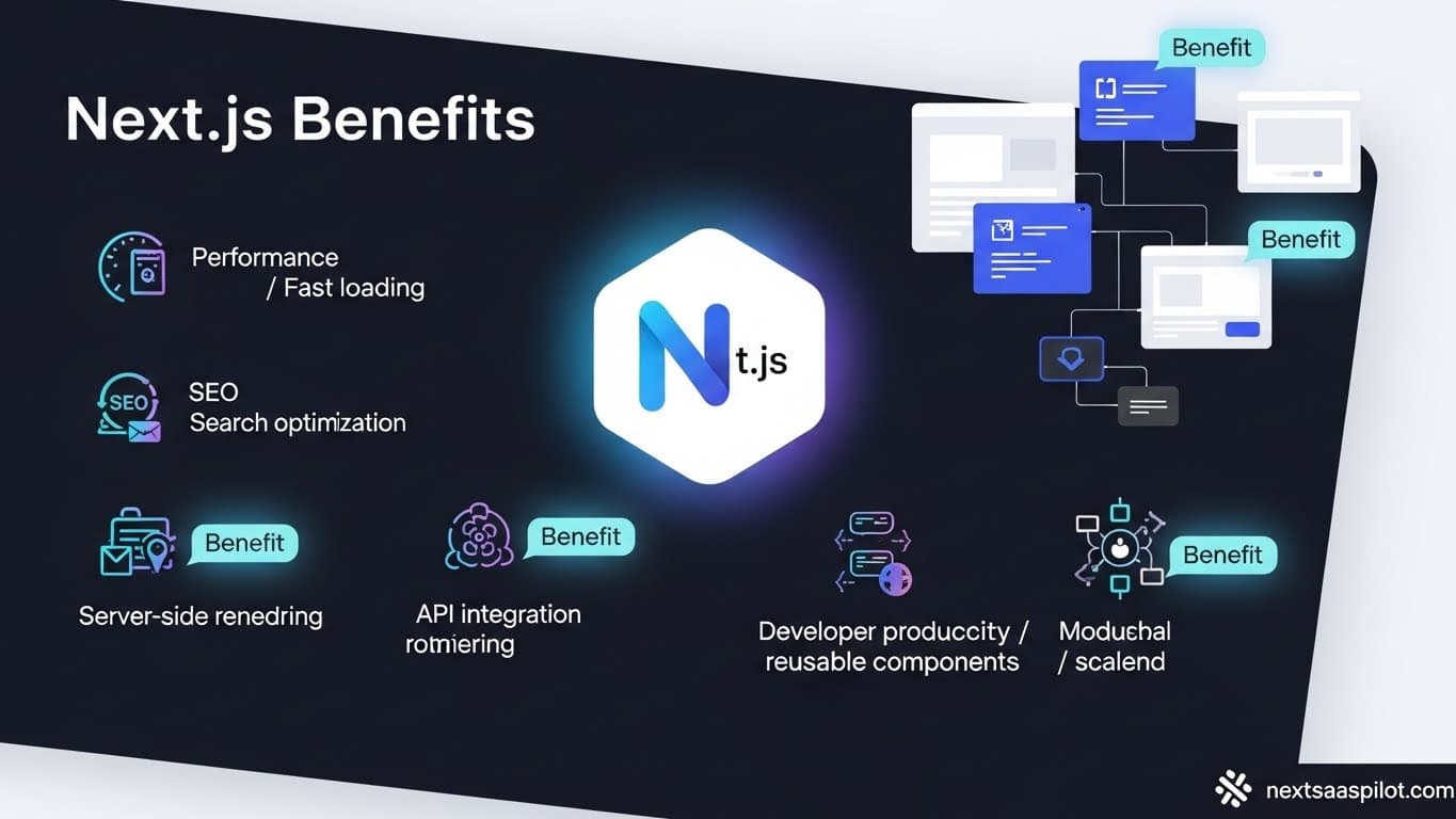 Benefits of Using Next.js for SaaS Applications: The CTO’s Guide