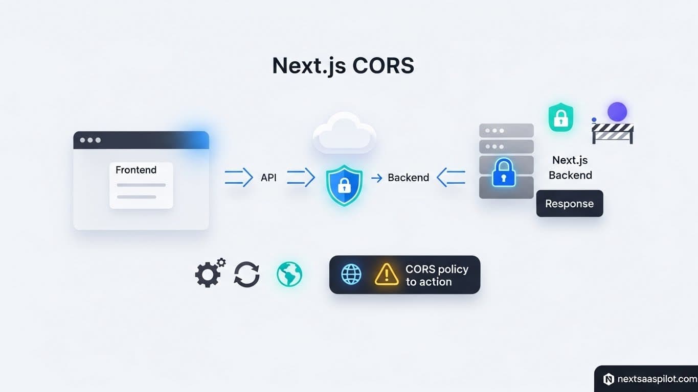How to Handle CORS in Next.js SaaS APIs