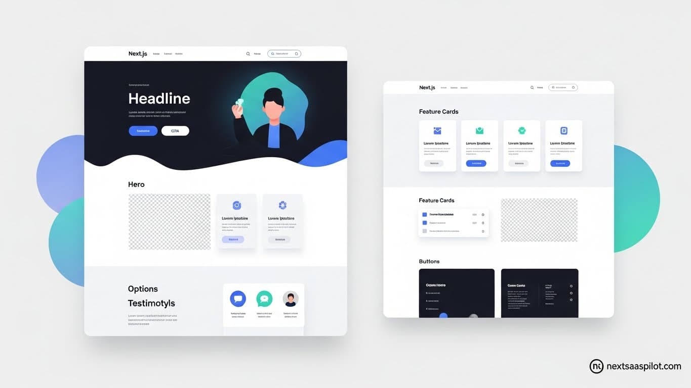 Next.js Website Templates for SaaS Businesses